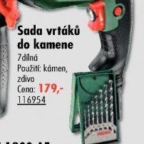 Sada vrtáků do kamene