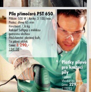 Pila přímočará PST 650