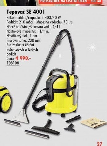 Tepovač SE 4001