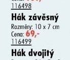 Hák závěsný