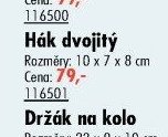 Hák dvojitý