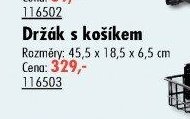 Držák s košíkem