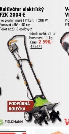 Kultivátor elektrický FZK 2004-E