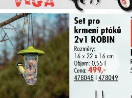 Set pro krmení ptáků 2v1 ROBIN