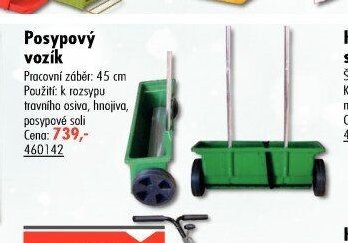 Posypový vozík