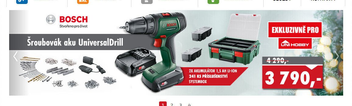Šroubovák aku UniversalDrill