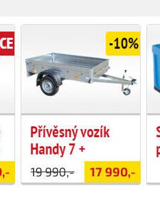 Přívěsný vozík Handy 7 +