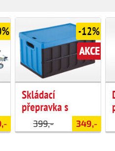 Skládací přepravka s