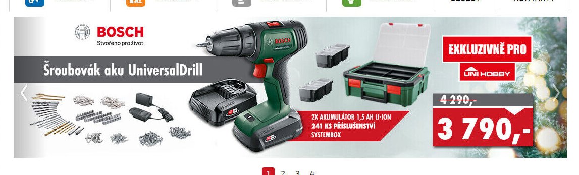 Šroubovák aku UniversalDrill