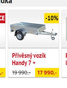Přívěsný vozík Handy 7 +