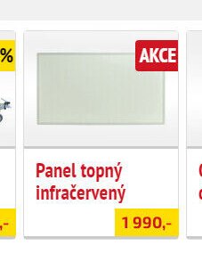 Panel topný infračervený