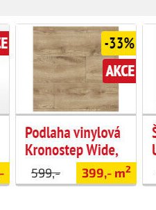 Podlaha vinylová Kronostep Wide