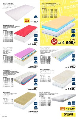akční leták Sconto nábytek 26.11.2021-27.12.2021