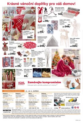 akční leták Sconto nábytek 26.11.2021-27.12.2021