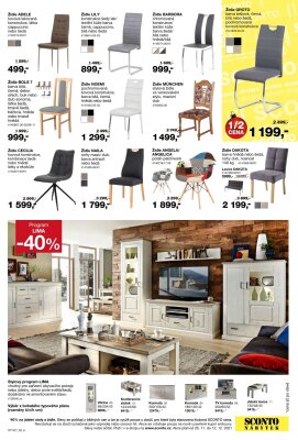 akční leták Sconto nábytek 26.11.2021-27.12.2021