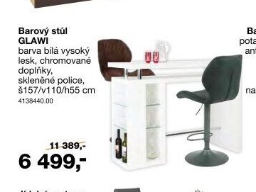 Barový stůl GLAWI