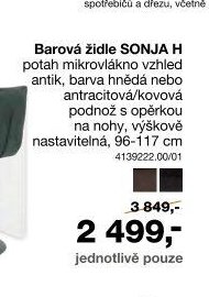 Barová židle SONJA H