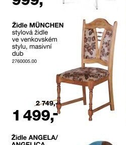 Židle MÜNCHEN
