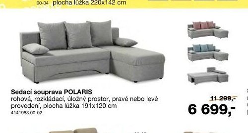 Sedací souprava POLARIS