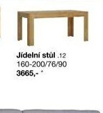 Jídelní stůl .12
