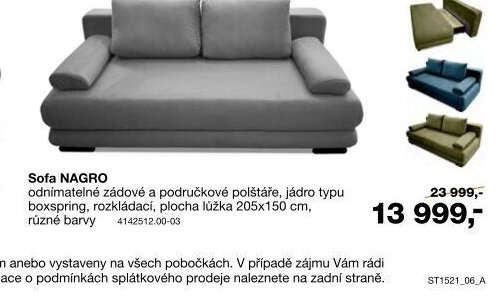Sofa NAGRO