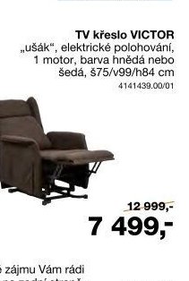 TV křeslo VICTOR