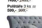 Polštáře 3 ks