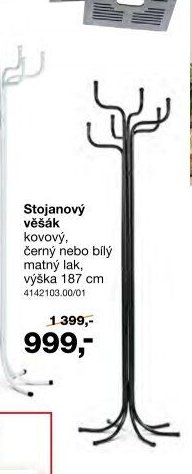 Stojanový věšák