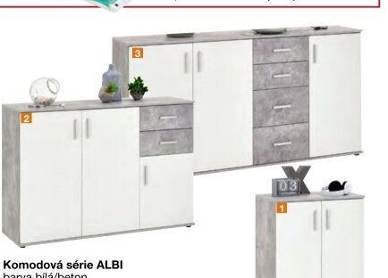 Komodová série ALBI