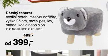 Dětský taburet