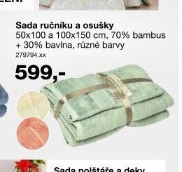 Sada ručníků a osušky
