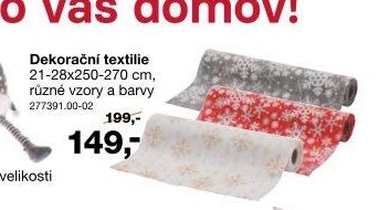Dekorační textilie