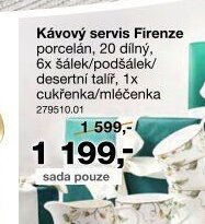 Kávový servis Firenze