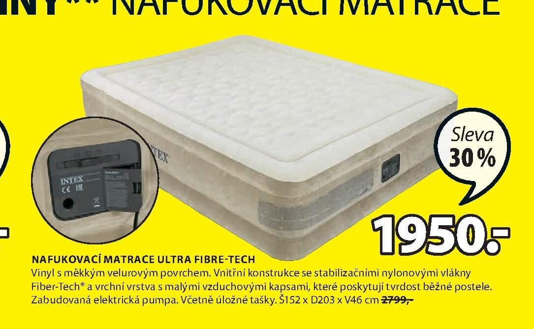 Nafukovací matrace ULTRA FIBER-TECH