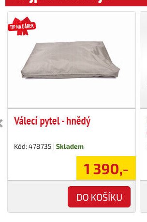 Válecí pytel - hnědý