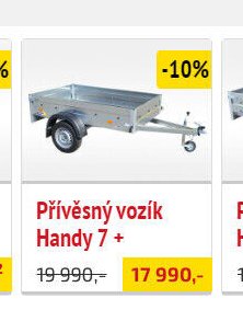 Přívěsný vozík Handy 7 +