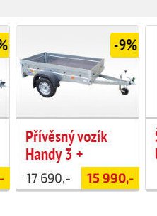 Přívěsný vozík Handy 3 +