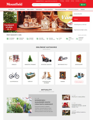 akční leták Mountfield 1.12.2021-7.12.2021