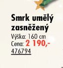 Smrk umělý zasněžený