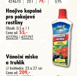 Hnojivo kapalné pro pokojové rostliny