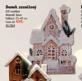 Domek zasněžený