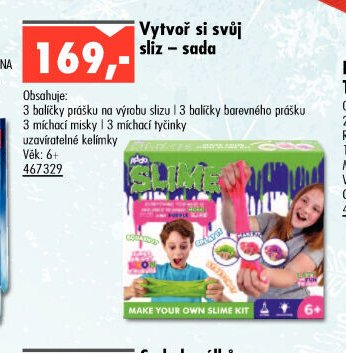 Vytvoř si svůj sliz – sada