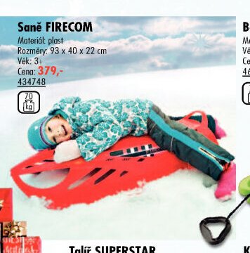 Saně FIRECOM