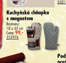 Kuchyňská chňapka s magnetem