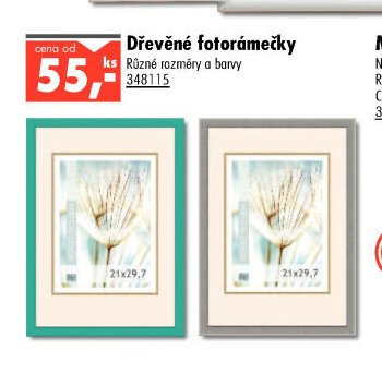 Dřevěné fotorámečky