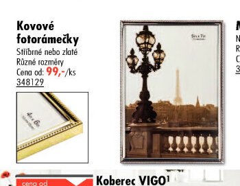 Kovové fotorámečky