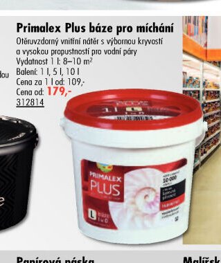 Primalex Plus báze pro míchání