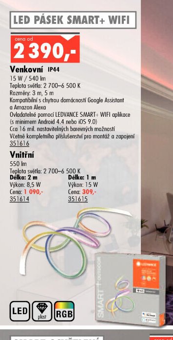 LED PÁSEK SMART+ WIFI