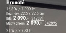 FUEVA-C Hranaté 15,6 W