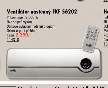 Ventilátor nástěnný FKF 56202